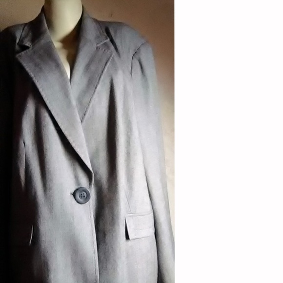 Collection Debehams NewGray Blazer Size 22 - Picture 6 of 8